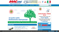 Desktop Screenshot of macsac.it
