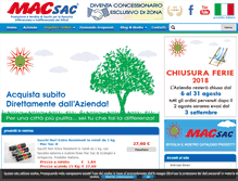 Tablet Screenshot of macsac.it